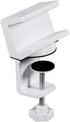 Monoprice Desk Clamp Holder for Surge Protectors, Power Strips, USB Hubs - White, Designed for Sit-Stand Desks