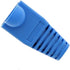 IDEAL Industries, Inc. 85-380 RJ-45 Snagless Strain Boots, Blue, 25 Boots for CAT5e, CAT6 Cables, 5.5mm