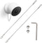 Anti-Drop Security Chain Nest Camera Mount Compatible with Google Nest Cam (Battery), Extra Protection for Your Camera