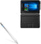 BoxWave Stylus Pen, AccuPoint Active Stylus for Lenovo 300e Chromebook 1st Gen (11.6 in), Metallic Silver