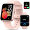 Smartwatch for Women, 1.8'' Fitness Tracker with Alexa, Call Alerts, Heart Rate Monitor, 120 Sports Modes