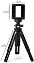 ThtRht 2 Pack 1/4 Inch Mini Phone Tripod Extendable Mini Camera Tripod with Phone Clip Screw Portable Selfie Stick