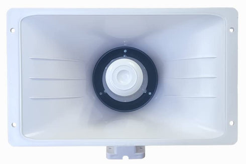 Nippon America Power Horn White 8 Ohm 100W Outdoor TC-55 Speaker