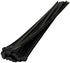 SYD 4 Inch Length, 18lb Small Size Self Locking Nylon Cable Zip Ties - 1000 Piece (Black)