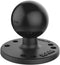 RAM Mounts Round Plate with Ball - RAM-202U with C Size 1.5" Ball