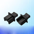 ThtRht 30 Pack RJ45 Gigabit Switch Port Dust Cover Cap Protector with Handle Grip Plastic Plug Socket Stopper