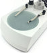 1pc Transparent Board, Clear Glass Working Stage Round Bottom Specimen Plate, Diameter 95mm 100mm