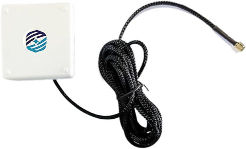 Maswell WiFi 6E Antenna, 2.1-7.2 GHz Screw and 3M Adhesive Mount, IP67 Outdoor IoT Antenna
