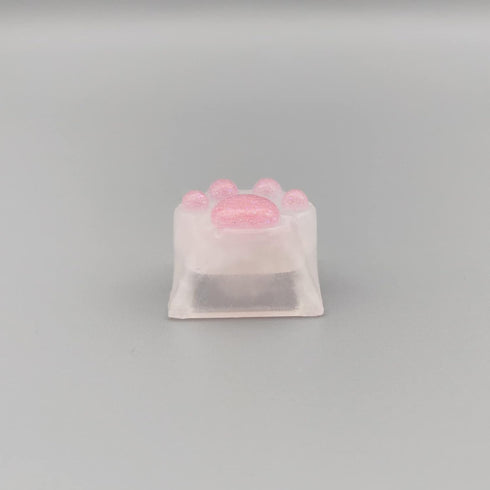 Cat Claw Keycap Backlight Keycap, Cute Resin ESC Keycap Replacement for Cherry MX Switch Mechanical Keyboard
