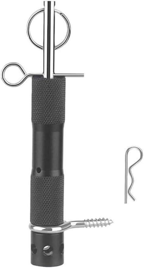 1Pc Perimeter Trip Alarm Black, Early Warning Security System for Camping, Hiking, Property Safety