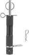 1Pc Perimeter Trip Alarm Black, Early Warning Security System for Camping, Hiking, Property Safety