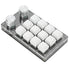 Zerodis Macro Mechanical Keyboard - One Handed 12 Key Multifunction DIY Programmable Keypad for Gaming