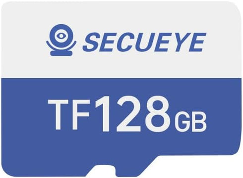 JOYNANO 128GB 10 FAT32 24/7 (128GB SECUEYE TF Memory Card with Type C Adapter, Class High Speed Reading/Writing