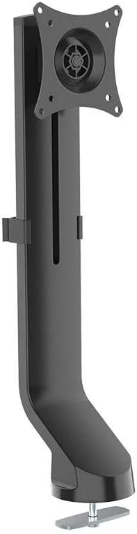 Monoprice Low Profile Flat-Clamp Mount for Single Monitor, Fits Screens Up to 32 Inches, VESA 75x75/100x100, Black