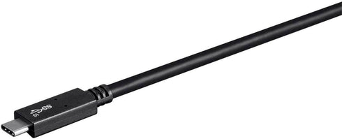 Monoprice USB Type-C to Type-C 3.1 Gen 2 Cable - 10Gbps, 5 Amp, 30AWG, 3.3 Feet - Black