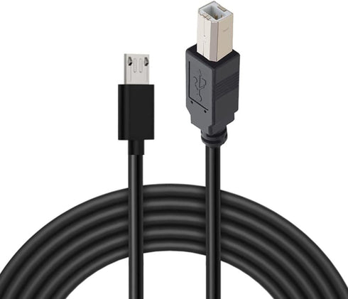 GuangMaoBo 6FEET Micro USB to Printer Cable,USB 2.0 to USB Type B