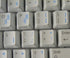 4Keyboard Korean Keyboard Labels Layout ON Transparent (Clear) Background with Black, Blue, Green, Orange, RED, White