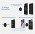 SALEX Set 2 3M 2 Pack Replacement Metal Plates for Magnetic Car Phone Holders, Wall & Air Vent Mounts, Cases, Magnets.