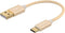 CableCreation USB A to USB C Cable 6 inch, Durable Fast Charging 3A 480Mbps Data Short USB to C Cable for Power Bank