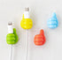 Silicone Thumb Wall Hooks, Fun Cord Holders, 8Pcs Cable Clips, Cord Organizer for Desk Wall Car Nightstand Management