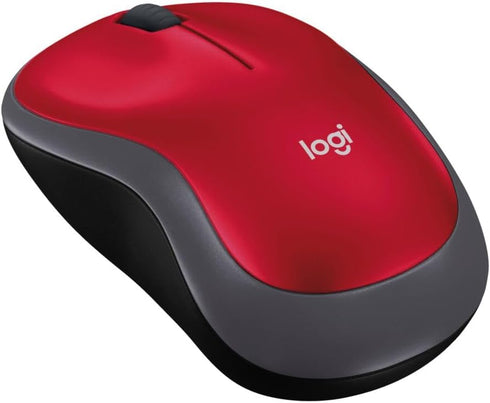 Logitech M185 Wireless Mouse, 2.4GHz with USB Mini Receiver, 12-Month Battery Life