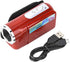 Kids Digital Video Camera, 1080P 16M, 16X Zoom DV Camcorder with 2Inch TFT LCD Screen for Photography (red)