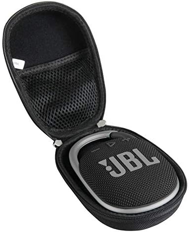 Hermitshell Hard Travel Case for JBL Clip 4/5 Portable Mini Bluetooth Speaker, Black