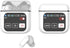 URIZONS ANC Noise Cancellation Bluetooth Earbuds, Multi-Functional Wireless Headphones with LCD Screen Touch Control
