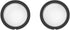 Puluz Sticky Lens Guards for Insta360 X3, PC Protective Cover Cap for Waterproof 360 Action Camera Accessories