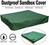 M MAIUS Sandbox Cover - Square Protective Canopy with Drawstring, Keeps Sand and Toys Away from Dust and Rain