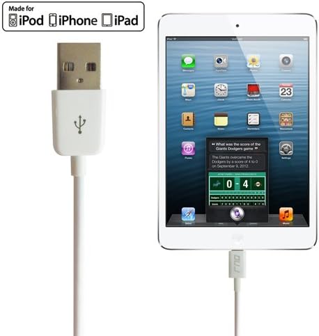 RND Apple Certified Lightning to USB 1.5FT Cable for iPhone (Xs, XS Max, XR, X, 8, 7, 6, 5S) and iPad (Pro, Air, Mini)