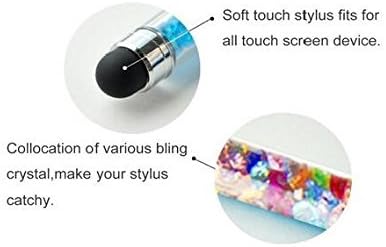 12 Pack XRONG Colors Crystal Mini Stylus, Universal Touch Screen Pen for iPhone, Samsung Galaxy, Android, iPad (12PACK)