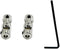 URIMPAVIDO 2PCS RC Car Boat Shaft Coupler Motor Connector Coupler Universal Joint Coupling