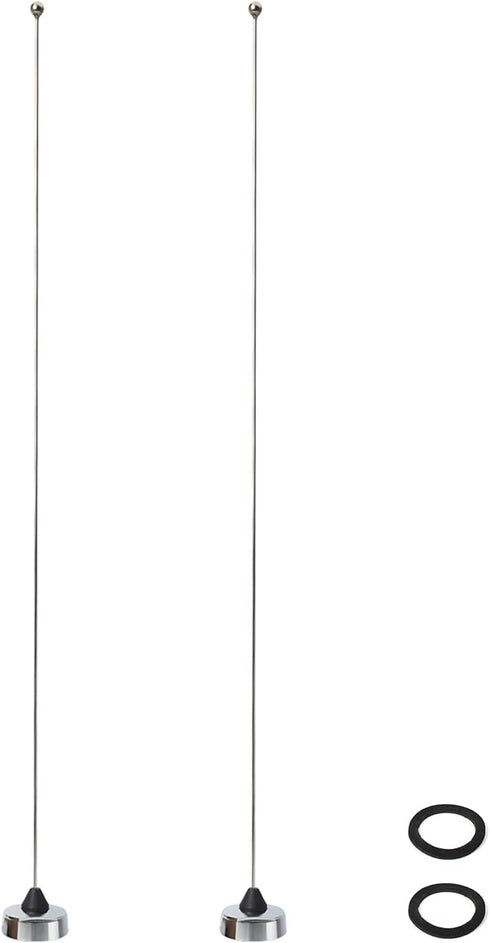 UAYESOK 2 Packs VHF NMO Antenna 136-174MHz 2-Meter Amateur Mobile Antenna for VHF