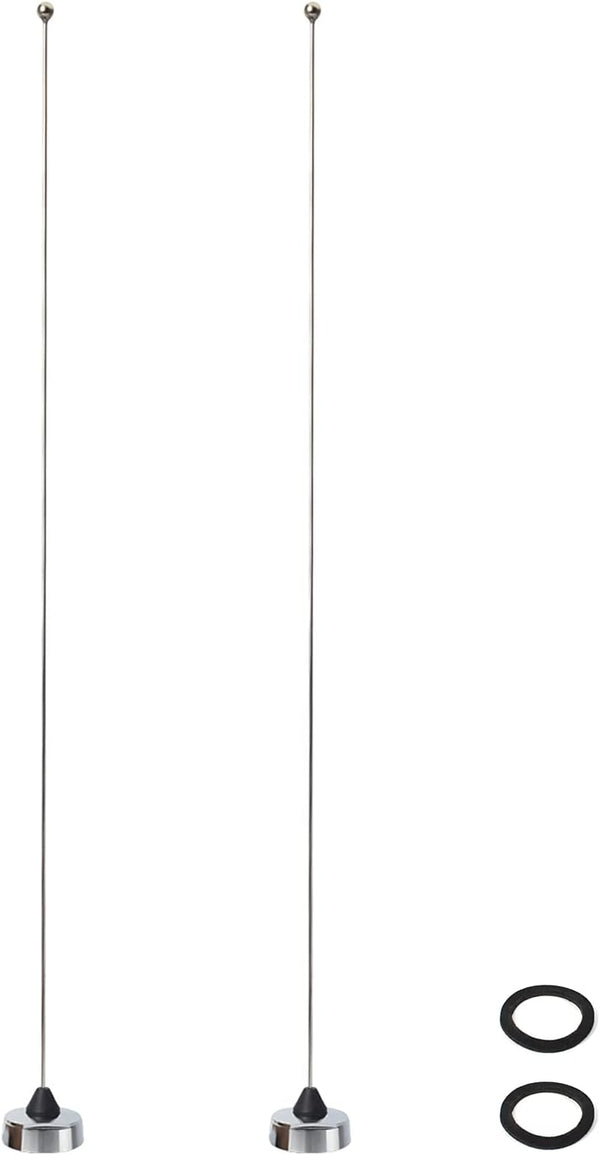 UAYESOK 2 Packs VHF NMO Antenna 136-174MHz 2-Meter Amateur Mobile Antenna for VHF