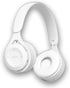 Upgraded Wireless Bluetooth Noise Cancelling Headphones with Mic, Fast Charging, Soft Earpads, Deep Bass, White