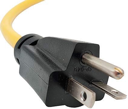 Parkworld 60509 NEMA 6-20 Splitter - 6-20P to (2) 6-20R, 250V, 20A, 3 Feet