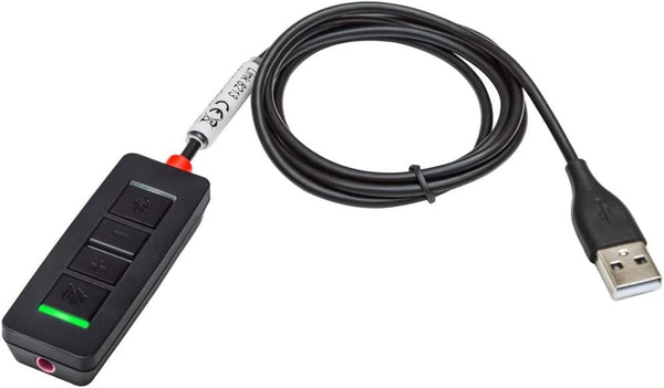 3.5 mm to USB Adapter Headset Headphone Cable 3.28 ft, Mic-Supported with In-line Mic Mute & Volume Control