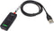 3.5 mm to USB Adapter Headset Headphone Cable 3.28 ft, Mic-Supported with In-line Mic Mute & Volume Control
