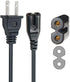 BestCH DVR-810H AC Power Cord Cable Plug for Pioneer DVD DVR Recorder HDD Tivo System