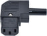 IEC C13 Right Angled Power Cord Plug Connector, 90 Degree Female Plug Rewirable Power Connector 10A /250V (C13 Right