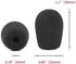 5 Pair Mic Covers Compatible with VXI Blueparrott B250XT B350XT B450XT B550-XT C400-XT S450-XT Headset Universal Foam Microphone Windscreens (5 Pair)