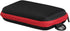 Hard Travel Case for Ekrist/LanLuk Portable Charger Power Bank 25800mAh (Black + Red Zipper)