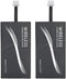 2 PCS Mobile Phone Sticker Charging Receiver, QI Standard Type-C Universal Charger Adapter
