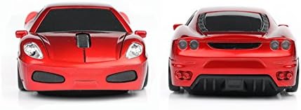 Sleep Sport Car Shaped Wireless Computer Mouse Ergonomic Gaming Optical Mouse USB 2.4G Mini Receiver