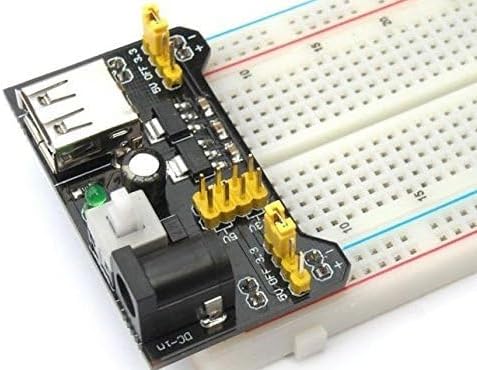 CorpCo MB102 Power Supply Module 3.3V/5V for Solderless Arduino Breadboard