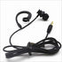 Single Side Earbud Headphones, Stereo In-Ear Earphones with Removable Hook for PC, Smartphones, MP3, MP4 Players