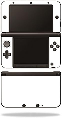 MightySkins Skin Compatible with Nintendo 3DS XL Original (2012-2014 Models), Sticker Wrap Skins Solid White