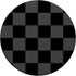 Checkered Black and Grey Design Checker Print PopSockets Standard Grip for Women and Men