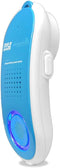 Pyle Portable Wireless Waterproof Handset Speaker - Bluetooth Shower Speaker, Rechargeable, Blue